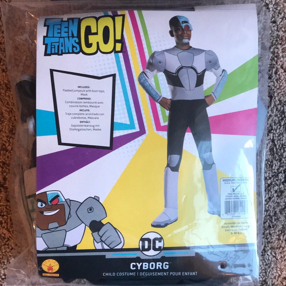 Teen Titans GO! Cyborg costume